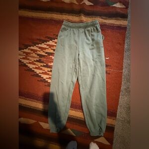 Aritzia TNA Sage Green Fleece Jogger Sweatpants XXS